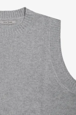 Gilet in maglia corda