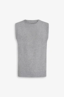 Gilet in maglia corda