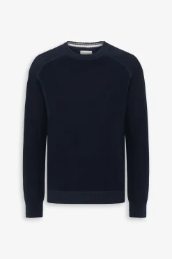 Maglia bimaterica DNJ blu
