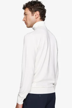 Maglia dolcevita basic panna