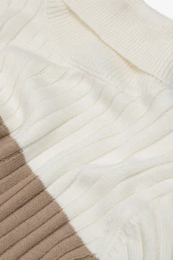 Maglia dolcevita costa piatta salvia