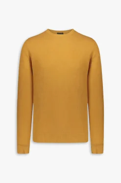 Maglia girocollo cotone melone