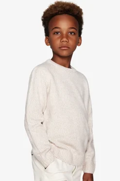 Maglia girocollo rasata corda Kids