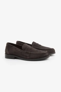 Mocassino college suede moro