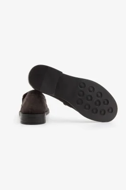 Mocassino college suede moro