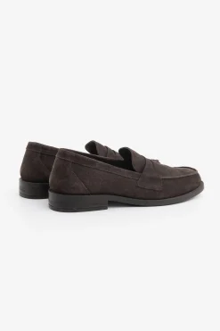 Mocassino college suede moro