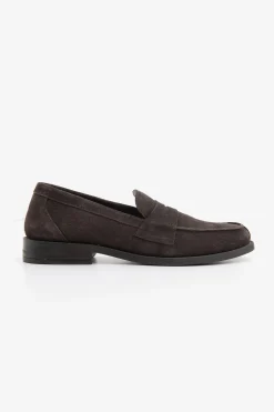 Mocassino college suede moro