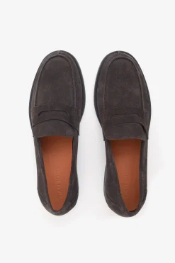 Mocassino college suede moro