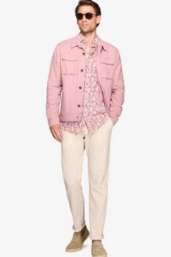 Overshirt misto lino Tropea