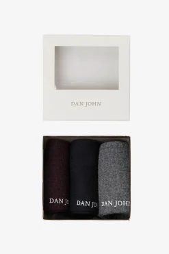 3-pack calzini a costina unita