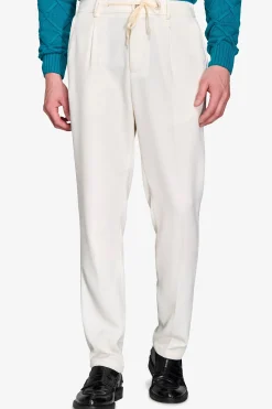 Pantalaccio diagonale panna