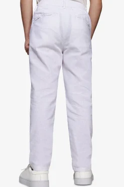 Pantalaccio misto lino bianco Kids