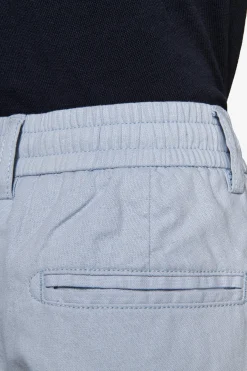 Pantalaccio misto lino celeste Kids