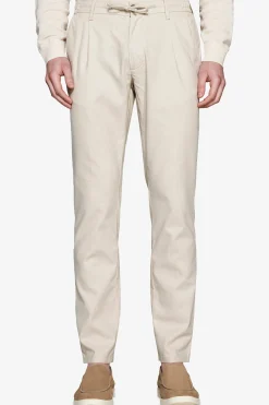 Pantalaccio misto lino sabbia