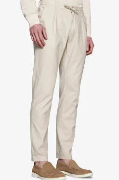 Pantalaccio misto lino sabbia