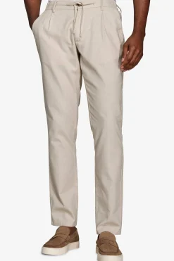 Pantalaccio misto lino sabbia