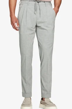 Pantalaccio tela melange grigio