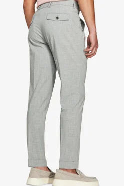 Pantalaccio tela melange grigio