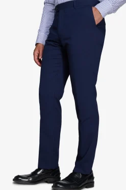 Pantaloni armaturati blu slim