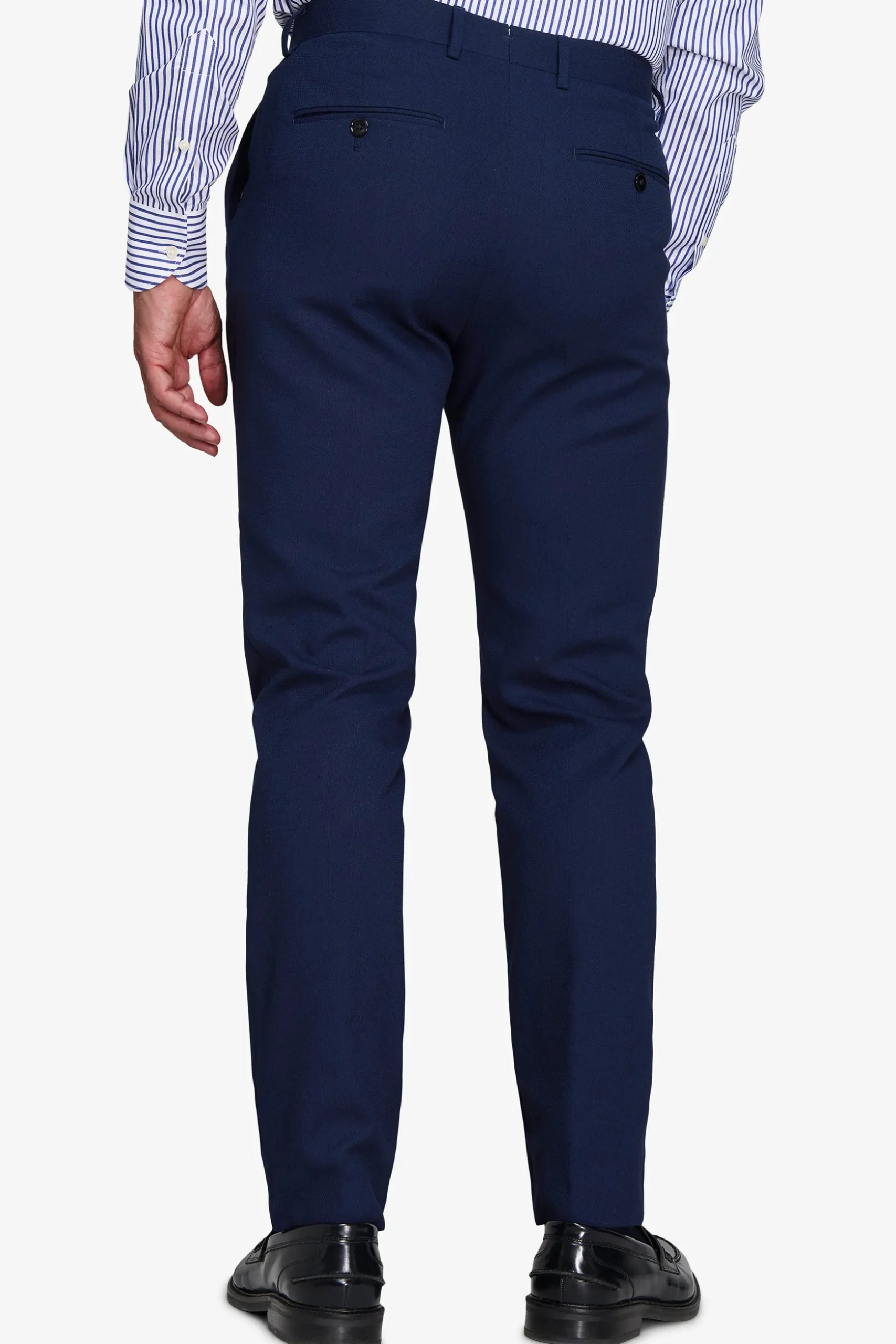 Pantaloni armaturati blu slim