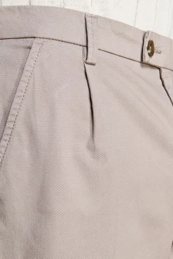 Pantaloni armaturati tortora