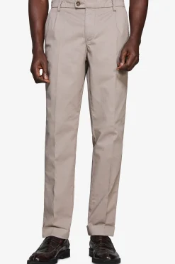 Pantaloni armaturati tortora