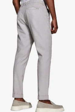 Pantaloni cavalry grigio chiaro