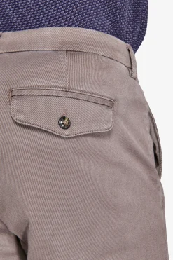 Pantaloni cavalry tortora