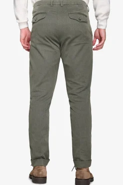 Pantaloni cavalry verde