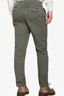 Pantaloni cavalry verde