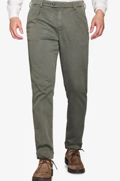 Pantaloni cavalry verde