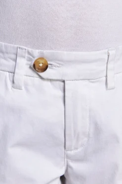 Pantaloni chino bianco Kids