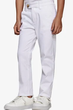 Pantaloni chino bianco Kids