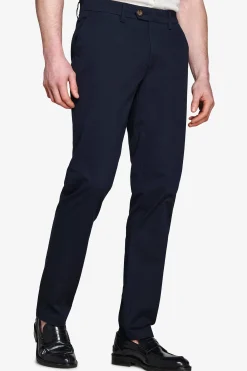 Pantaloni chino blu