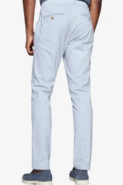 Pantaloni chino celesti
