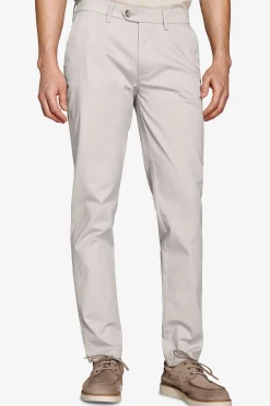 Pantaloni chino gesso