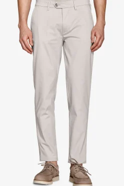 Pantaloni chino gesso