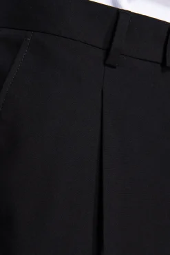 Pantaloni classici con pinces neri