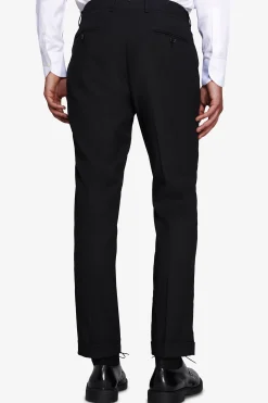Pantaloni classici con pinces neri