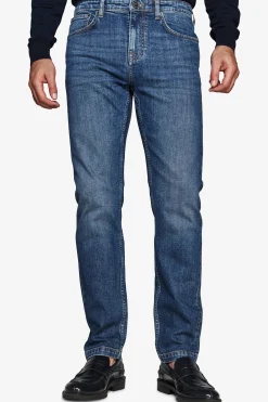 Pantaloni denim blu scuro