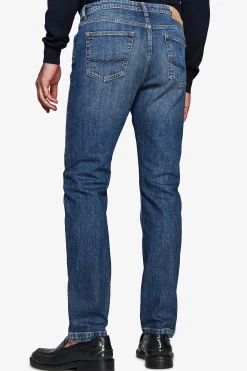 Pantaloni denim blu scuro