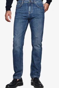 Pantaloni denim blu scuro