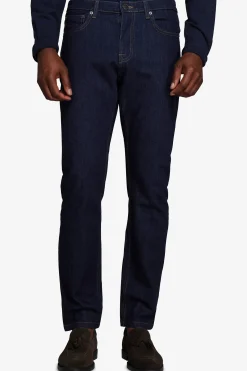 Pantaloni denim blu scuro