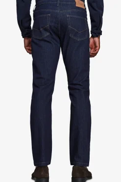 Pantaloni denim blu scuro