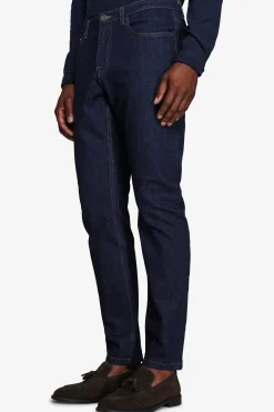 Pantaloni denim blu scuro