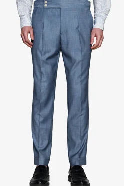 Pantaloni effetto denim avion