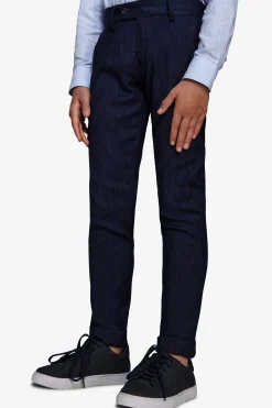 Pantaloni effetto denim blu scuro Kids