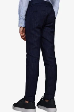 Pantaloni effetto denim blu scuro Kids