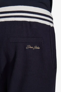 Pantaloni felpati blu DNJ