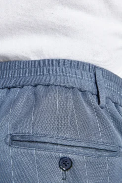 Pantaloni jersey gessati avion